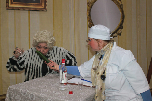 .Новогодний спектакль: Раневская - "Одинокая насмешница"