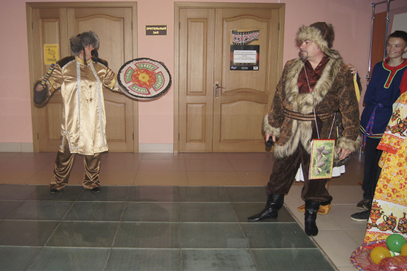 Фольклорная программа для молодежи "Пышкинские кузьминки"